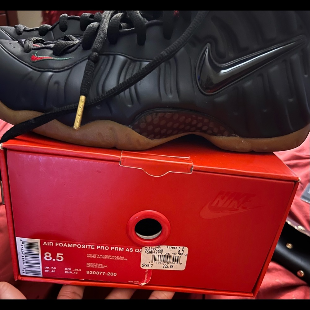 Air foamposite pro (Gucci) 8.5